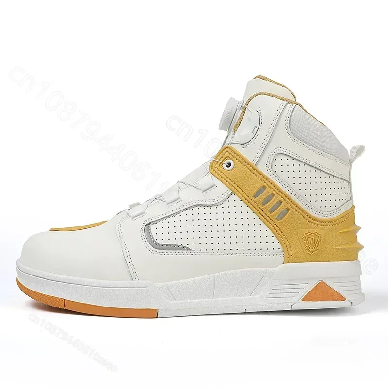Motorcycle Boots Men Biker Shoes Moto Sneaker Microfiber Leather Adventure Motocross Shoes Anti-slip Motorcycle Equipment