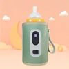 USB Milk Bottle Warmer Infant Bottle Portable Heat Keeper Formula Milk Travel Heating Sleeve for Baby Nursing Bottles 3