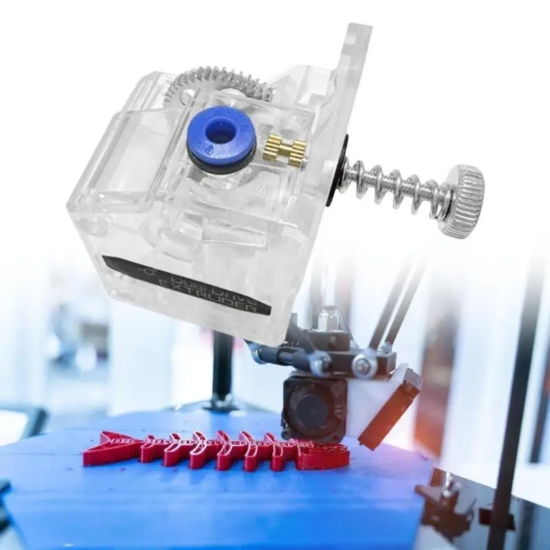 652f professionelle transparente Extrusionsbaugruppe Temperaturregelung Doppelgeräte Extruder für MK3S -Druckerzubehör – Detail 8