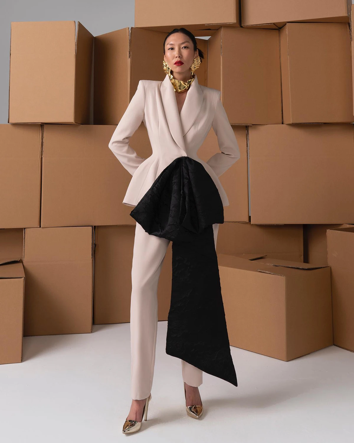 Zipped Glam Suit main image 1