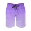 Ombre Polygonal Board Shorts Gradient Purple Vintage Beach Shorts Man Graphic Surfing Fast Dry Beach Trunks Gift Idea 3