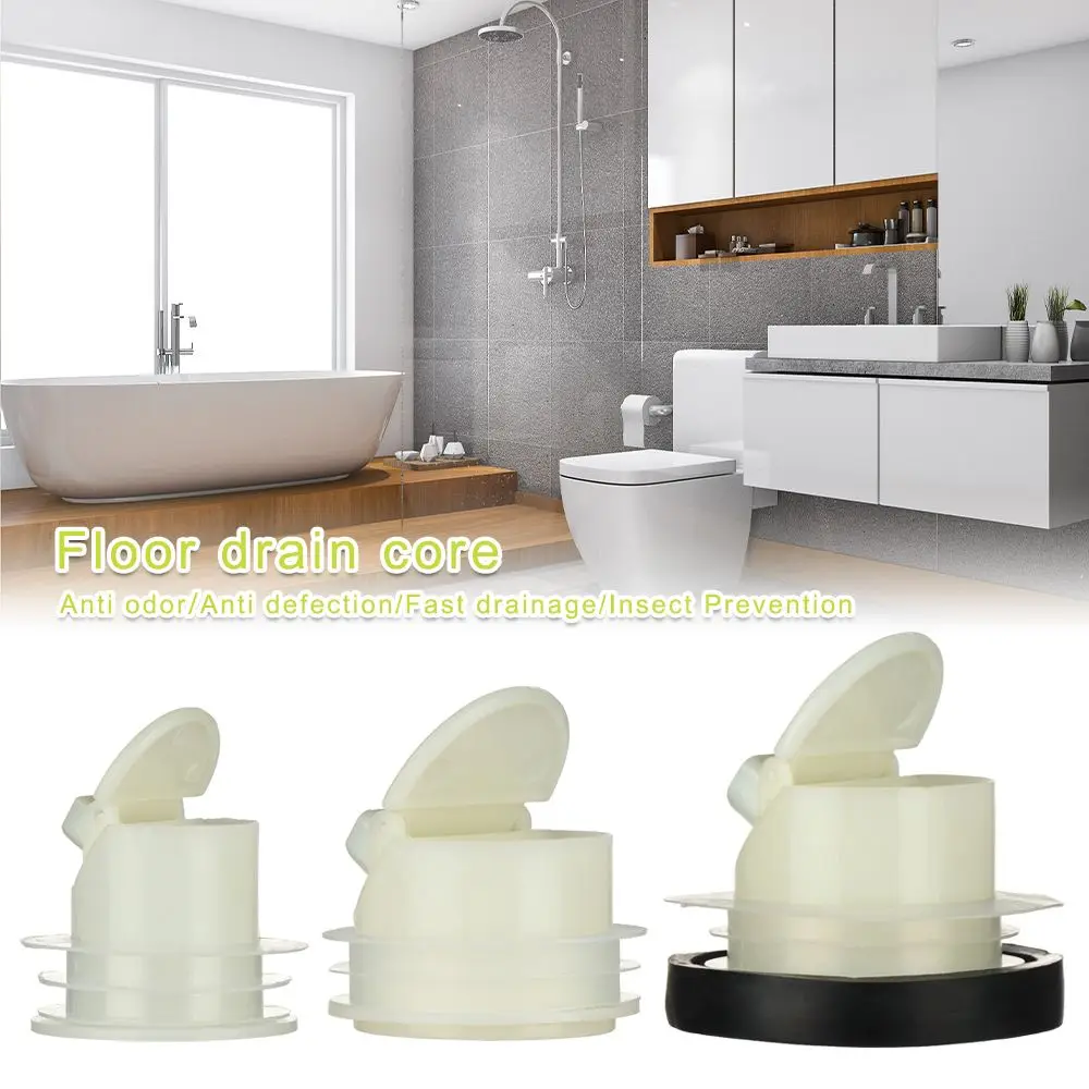 

5Pcs/set Colander Useful Insect Prevention Shower Drainer Seal Stopper Anti Odor Sewer Strainer Plug Floor Drain Drain Cover