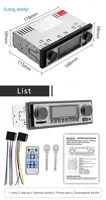 Bluetooth Car Radio Vintage Dual Knob MP3 Player FM Tuner Stereo USB AUX Classic Car Retro Audio Receiver Speaker Accessories - Image 6