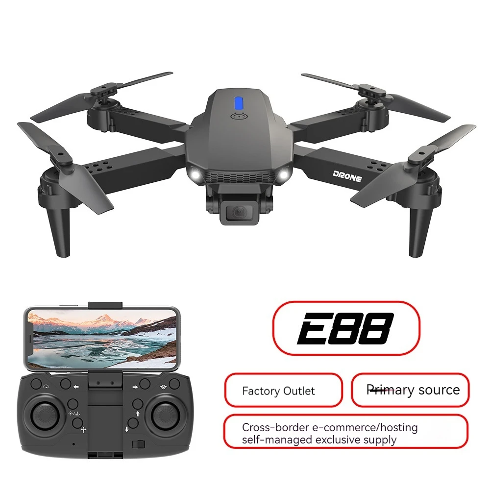 

Cross-border New 31x27x5cm High-definition Aerial Drone Quadcopter Remote Optical Flow Positioning Fixed Height Toy Outdoor Toys