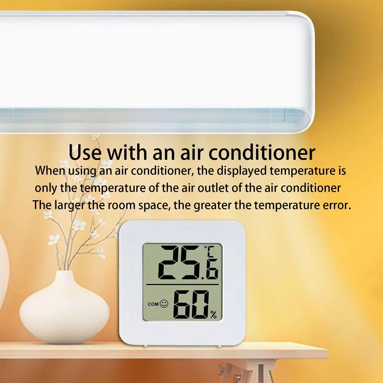 Mini Digital Thermometer Hygrometer Indoor Room Thermometer Temperature And Humidity Monitor household Weather Station