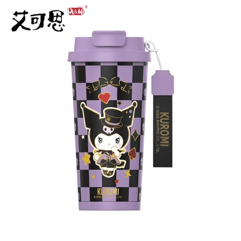 Stainless Steel Insulated Coffee Cup with Straws