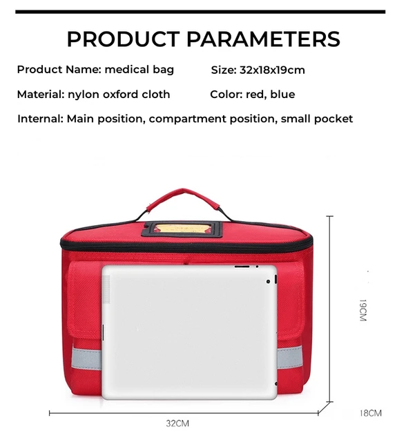 Waterproof EMS First Aid Bag for Travel and Rescue
