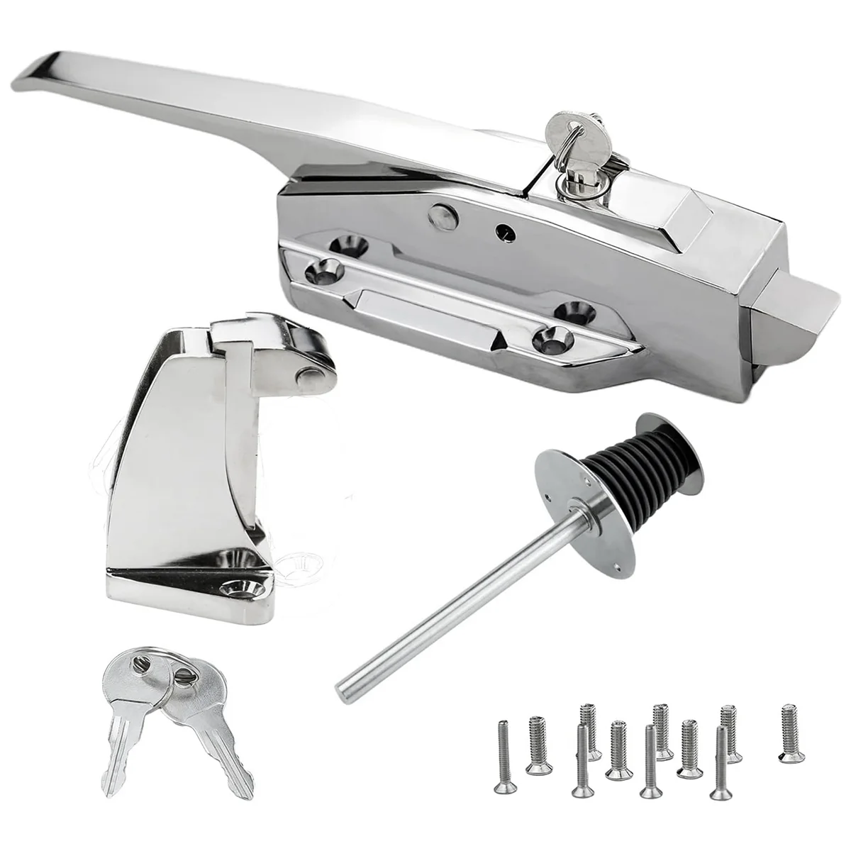 walk-in-freezer-door-latches-walk-in-cooler-door-handle-latches-freezer-kit-heavy-duty-with-key-and-solid-metal-push-rod