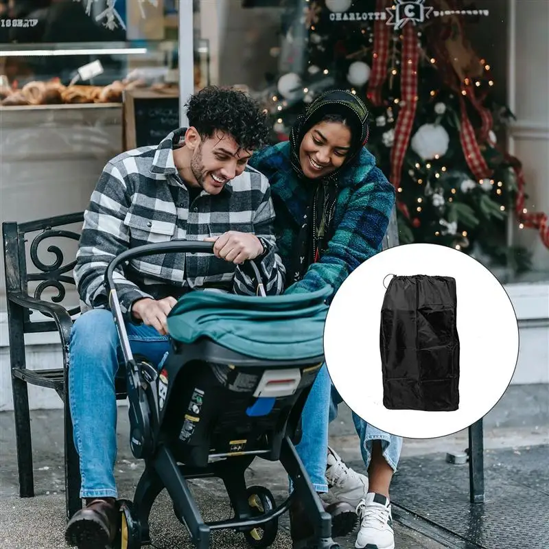 Stroller Bag for Airplane Travel Stroller Bag Gate Check Storage Drawstring Children Car Dustproof Cover