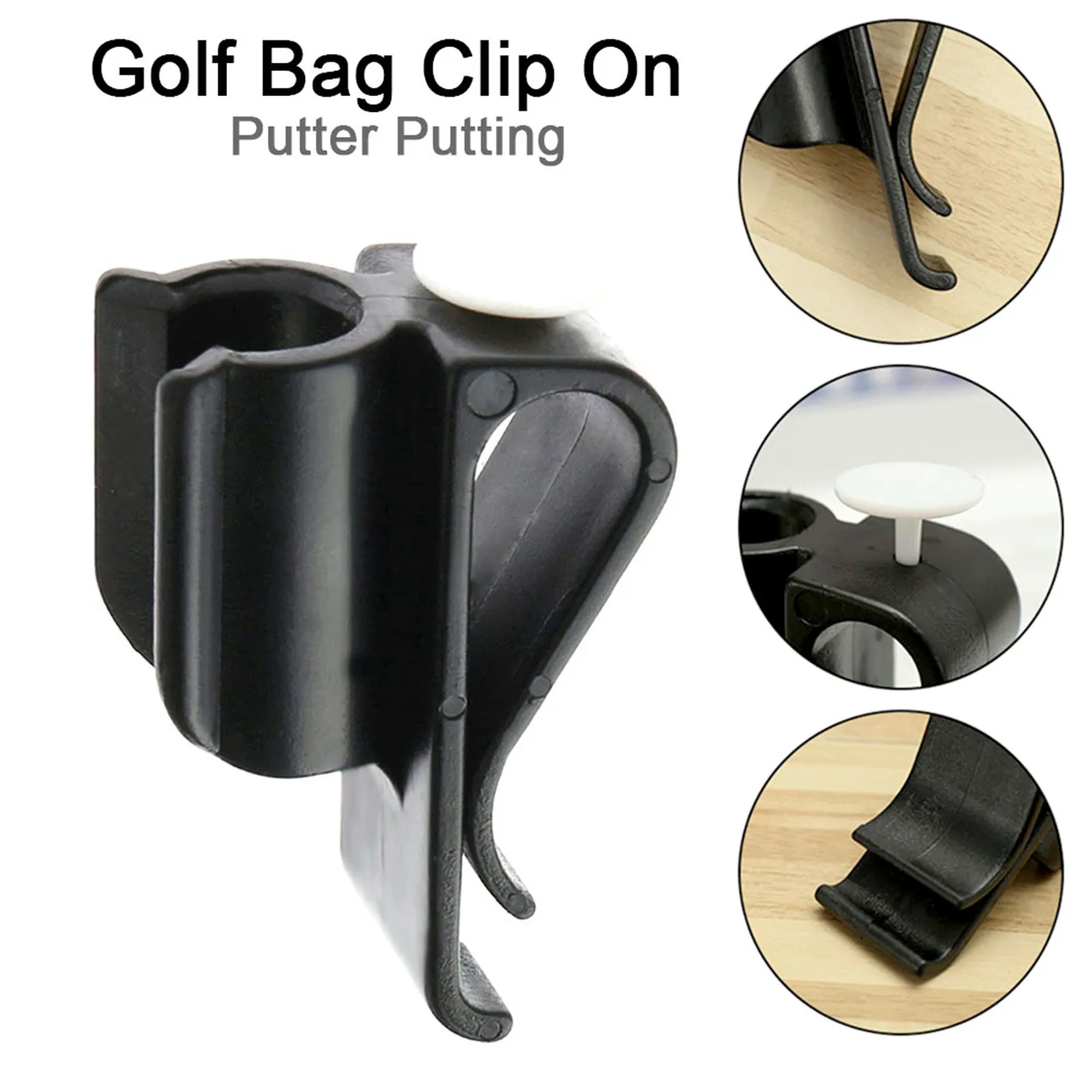 Golf Club Clip Golf Putter Clip Putter Clamp Holder Organizer Golf Bag