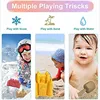 2024 New Beach Sand Toys Set Creative Children's Pyramid Castle Sand Mold Fun Outdoor Games Beach Accessories for Boys Girls 4