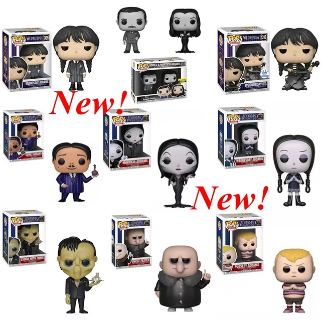 New Funko Pop Movie Wednesday Addams Family Jenna Ortega 1309 1310 1311  Collection Vinyl Action Figure Model Toys For Kids Gifts - Action Figures -  AliExpress