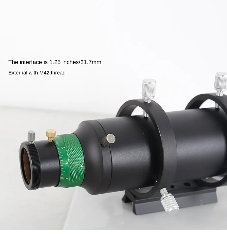 S9cf191359dfb4cfab904f4bd555c62de7 50mm 60mm Double Helical Focuser Guide Scope Finderscope Guidescope Kit For Guiding and Searching