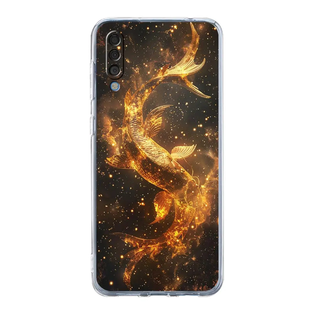 Universal Phone Case with Moon Galaxy Universe Design