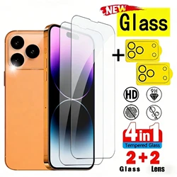 Premium Tempered Glass Screen and Lens Protector - Easy Installation - Tempered glass