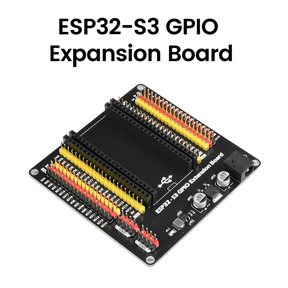 

ESP32-S3 GPIO IoT Development Board Expansion Board ESP32 Expansion Board DC5.5 * 2.1 Interface Pin Expansion Backplane 6.5-9V