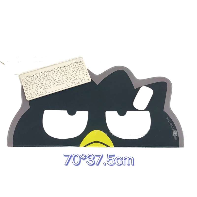 

Kawaii Sanrio, Hello Kitty My Melody Марка Badtz Maru коврик для клавиатуры, Офисный Компьютерный коврик для мыши, Настольный коврик, противоскользящий праздничный подарок