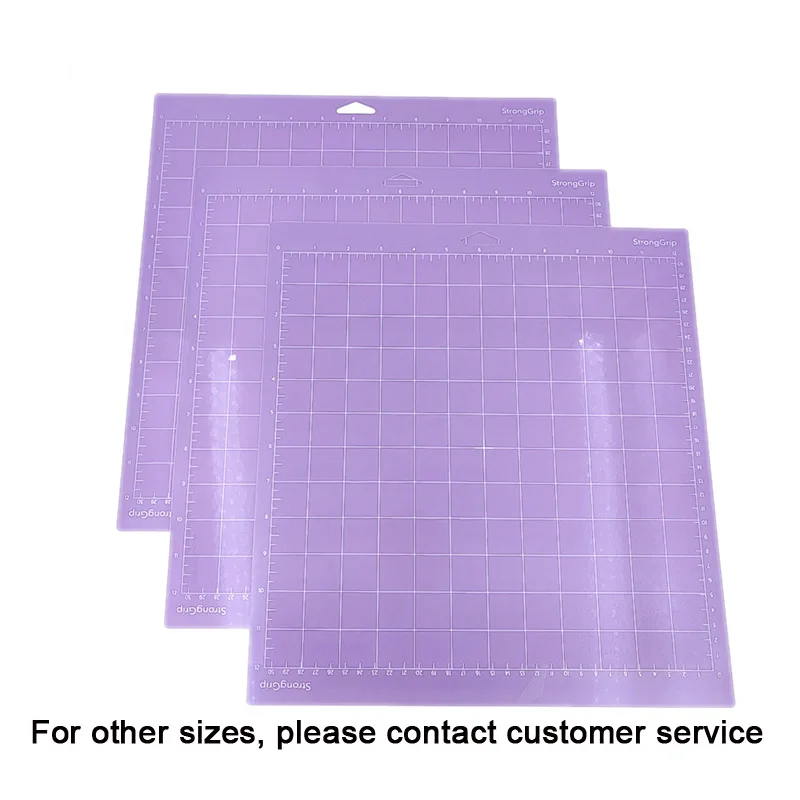 3/4PCS 12x12 Inch Replacement Cutting Mat Adhesive Non-Slip Gridded Cutting  Mats Compatible with Silhouette Cameo Cricut Cutting