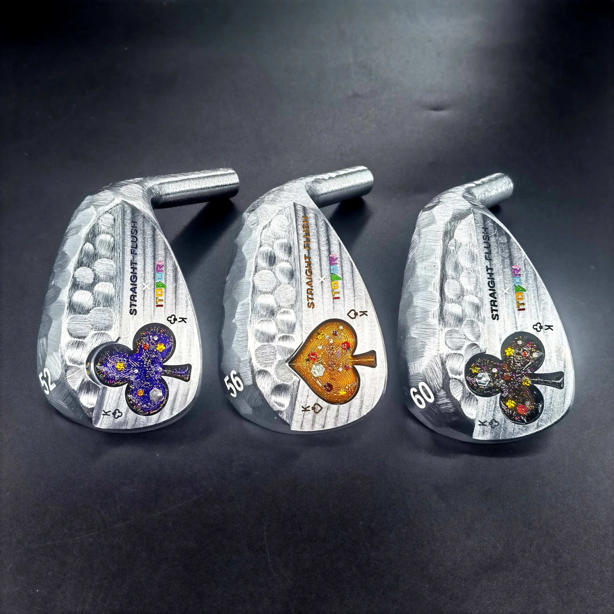 Poker Golf Wedges Shaft and Grips S20C Soft Iron Forged Color Sliver 48.50.52.54.58.60 S20C golf club shaft