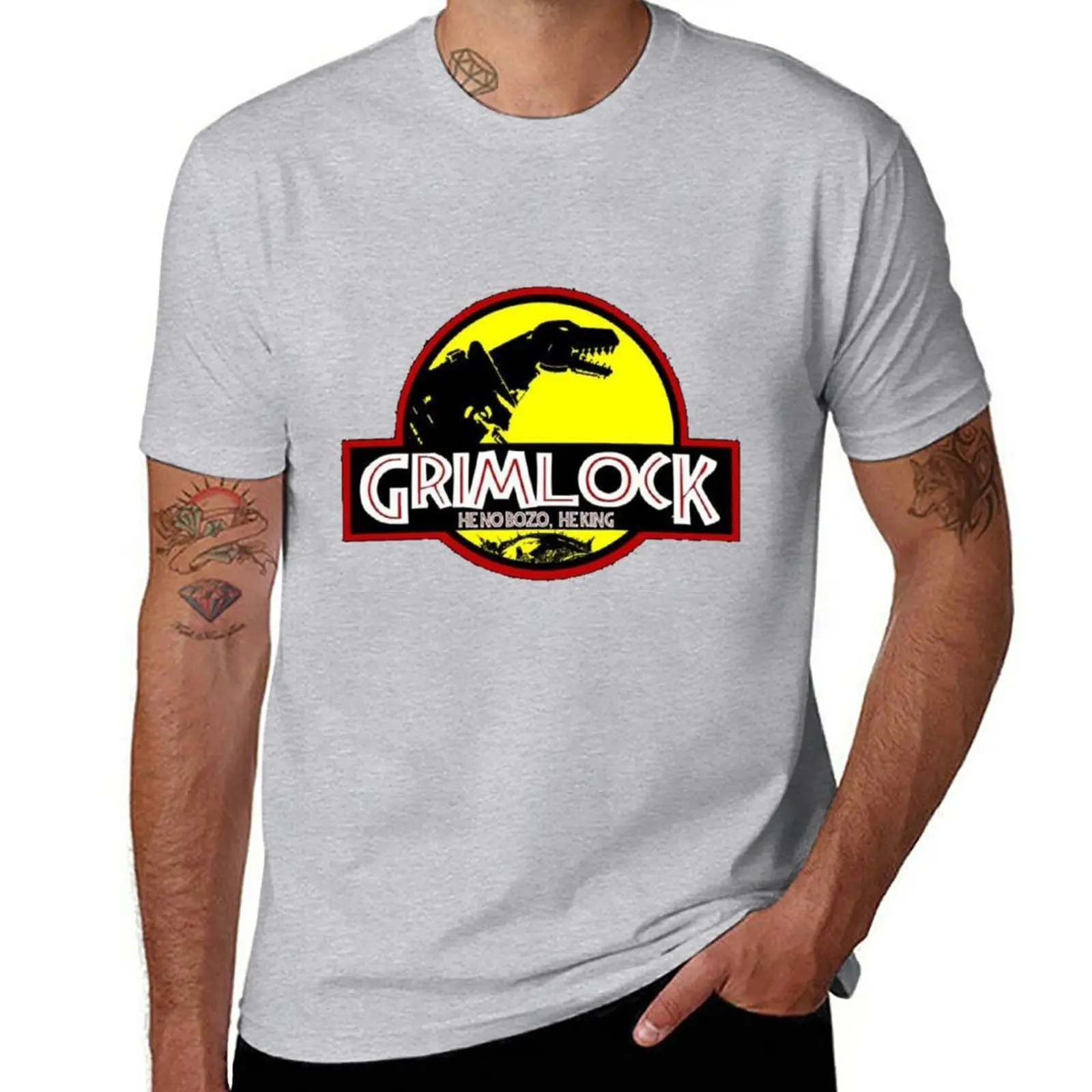 

New GrimLock T-Shirt black t shirts sports fan t-shirts mens t shirts pack