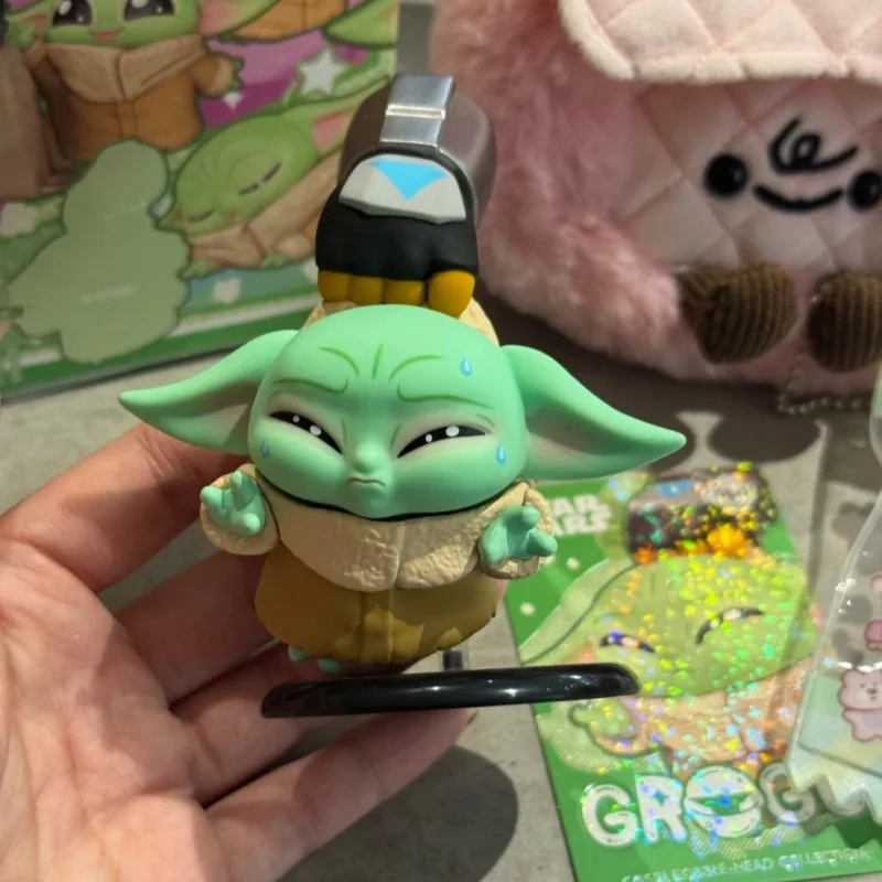 In Stock Hot Toys Ht Cosbi Star Wars Grogu Series Blind Box Yoda Baby Doll Mini Doll Action Figure Kawaii Ornament Toy Gift - 3