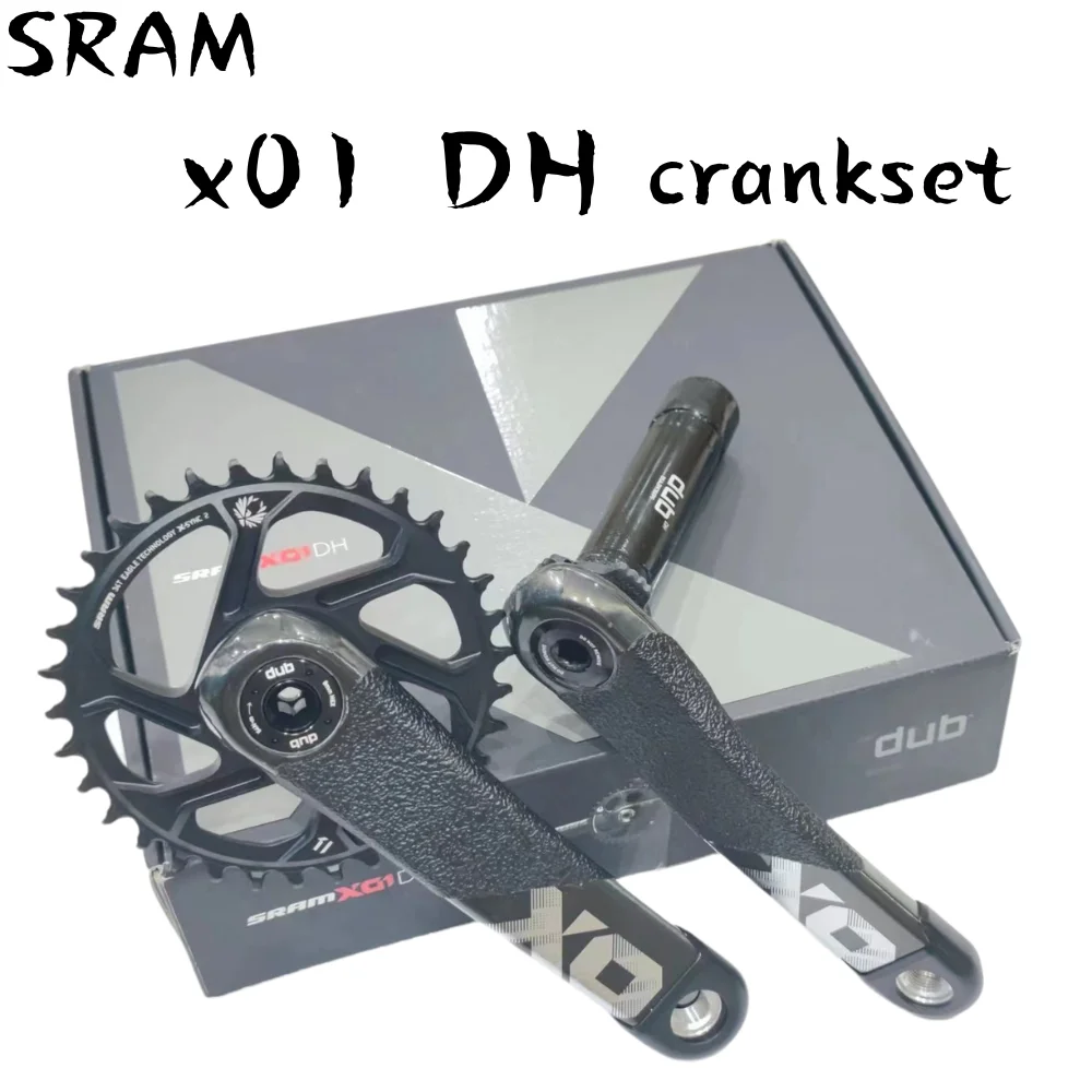 XO1 DHクランクSET Universal Cycles -- SRAM X01 DH Downhill DUB Carbon Crankset - 12