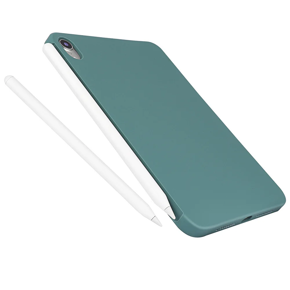 ipad mini decal New Original Liquid Silicone iPad Case For 2021 iPad Mini 6 8.3 inch Cover Case iPad Mini 6 Protective Shell iPad Mini 6 Skin asus tablet charger
