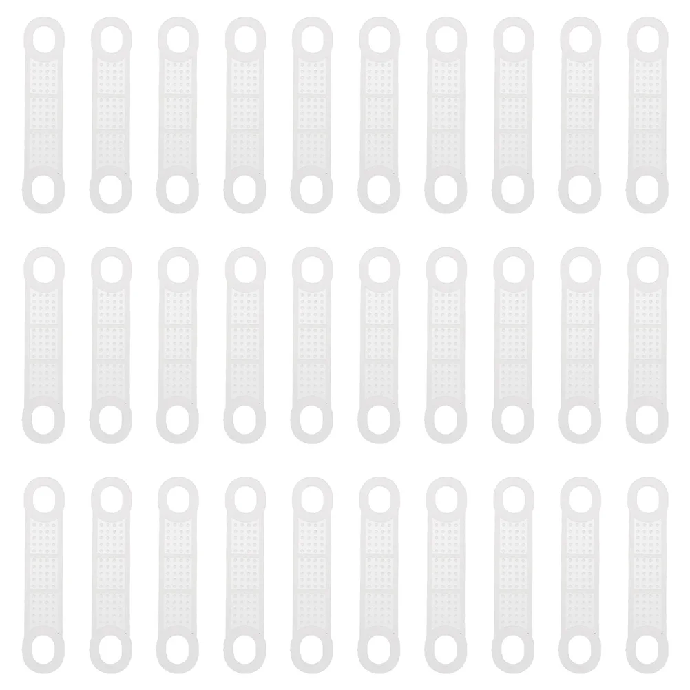 

60 Pcs Hanger Anti-slip Strip Self-adhesive Strips Tape Non-skid Clothes Anti-shedding Grips Useful Non-slip Stickers