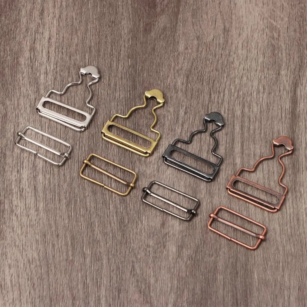 DIY Adjustable Accessories Denims Dungaree Buckles Suspender Brace