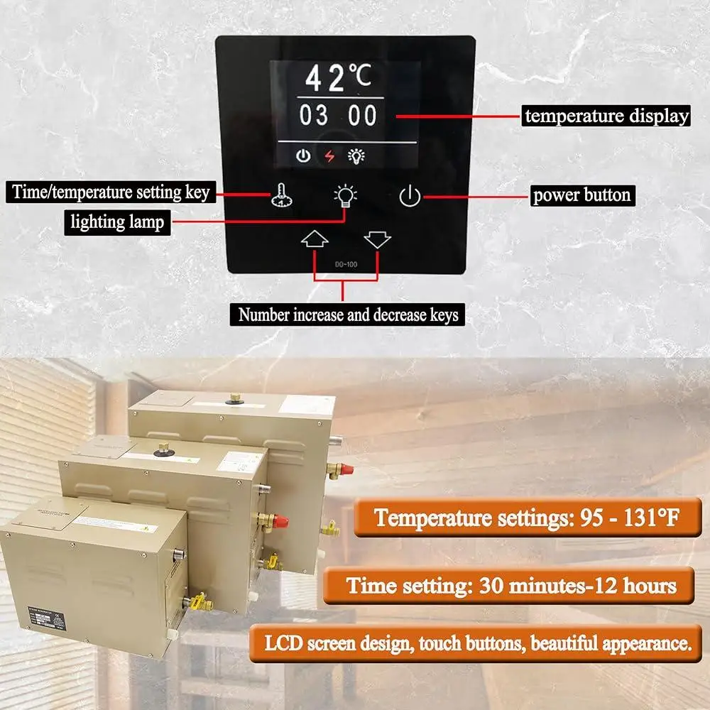 18kW Home Spa Steam Generator 5