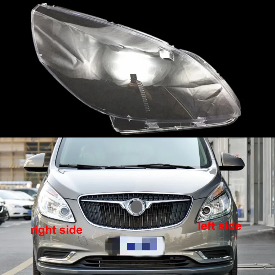 

Крышка передней фары для Buick GL8 2011-2017, прозрачный абажур, корпус налобного фонаря, замена оригинальных линз из оргстекла