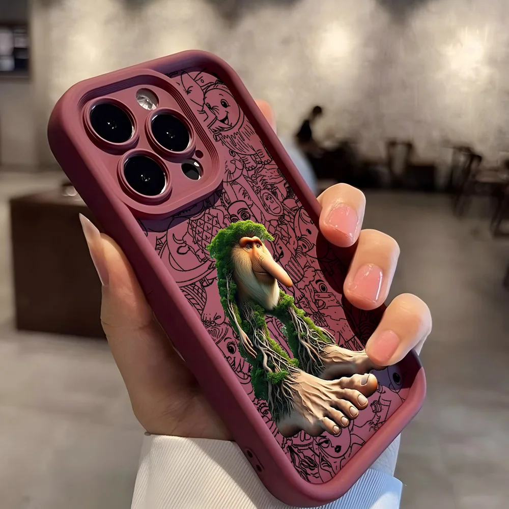 Animal B-BRAINROTs Durable Protective Phone Case