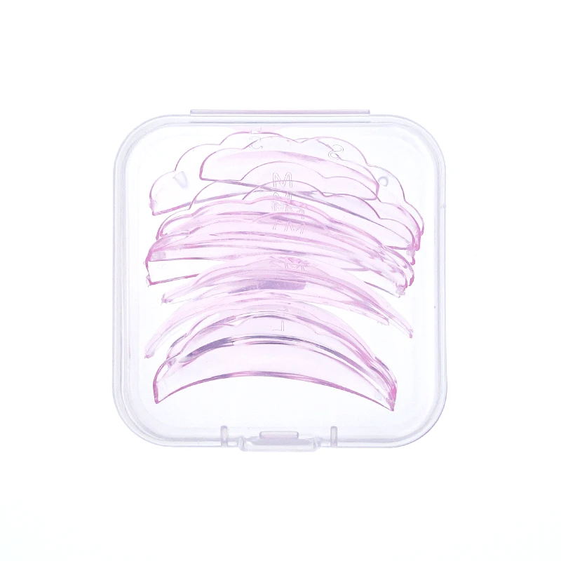 5 çift Kendinden yapışkanlı Kirpik Uzatma Kaldırma Perma Silikon Pedler Yeniden Kullanılabilir 3D Kirpik Kıvırma Pedleri Bigudi Aplikatör Makyaj Araçları