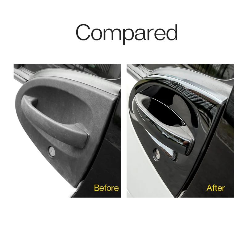 Car Sticker Door Handle Door Bowl Protection Guards Trim Stickers Anti Collision Scratches Protector For Smart Fortwo 451 2005