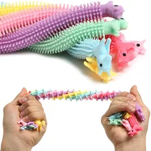 

Worm Noodle Stretch String TPR Rope Anti Stress Toys String Fidget Autism Vent Toys Decompression Sqishy Toy For Kids / Adults