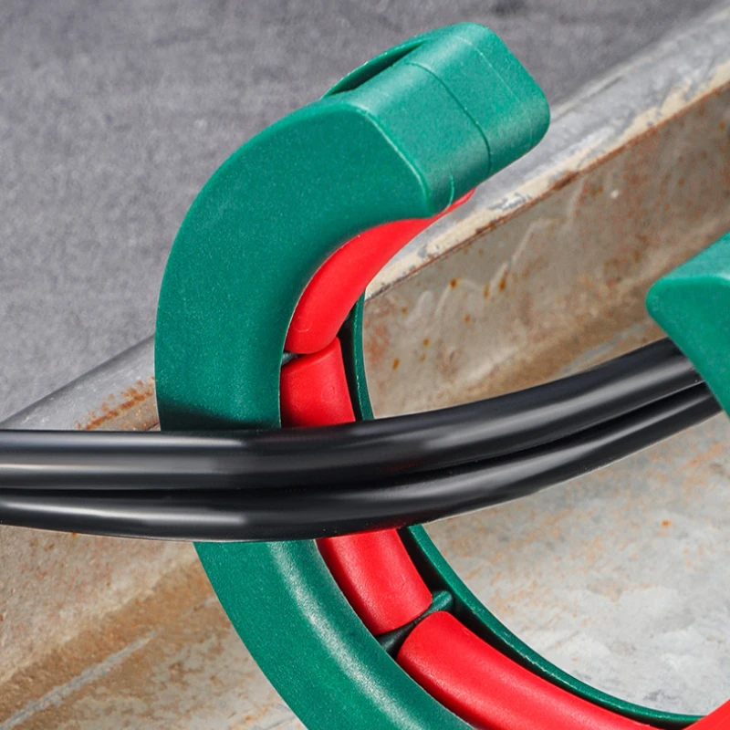 1PC Adjustable Clamp Pulley Cable Tray Pulley Roller Cable Laying Roller Helper for Efficient Wire Guide Fixation Auxiliary Tool 4