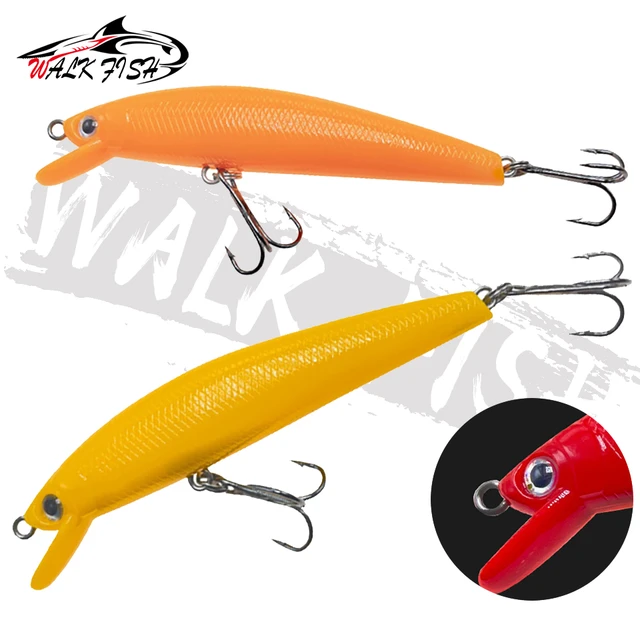 WALK FISH Japan Floating Minnow Fishing Lures 8.5cm 7.2g Jerkbait