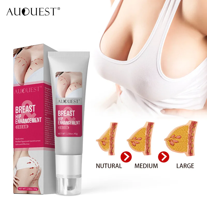 AUQUEST Breast Enlargement Cream for Women Hip Lifting Buttocks Chest Enlarge Oil Whitening Moisturizing Body Care