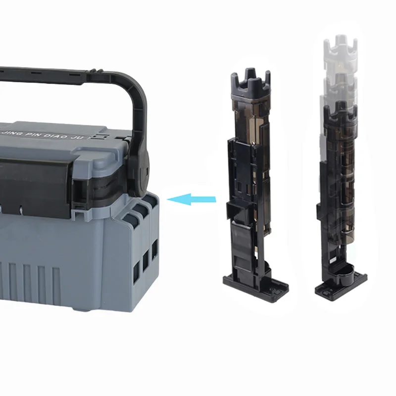 Portable Fishing Box Rod Stand 4