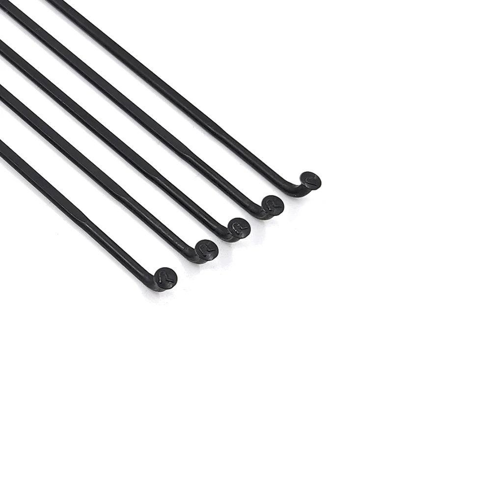 Bicycle Spokes Aero Bicycle Flat Spokes J-bend Blade Stainless Steel 1423 PSR 210-302mm Length 12PCS For Road MTB Bike bicycle parts,bicycle spokes