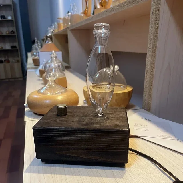 20ml Waterless Essential Oil Pure Diffuser Nebulizer Aromatherapy Diffuser Electric Wood Glass Aroma Oil Diffusers 1