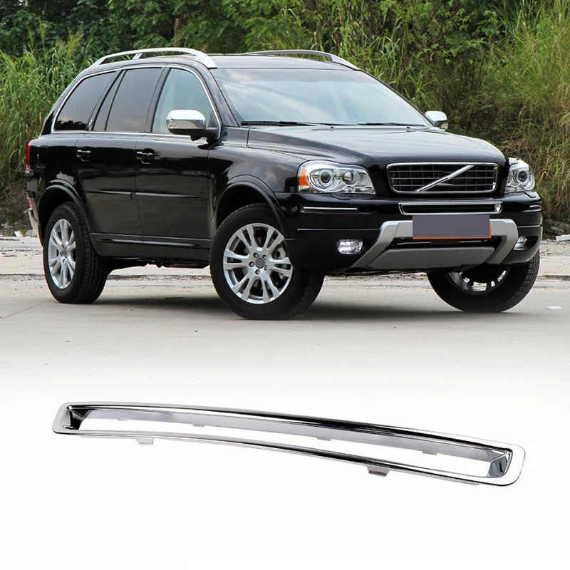 Car Accessories Chrome Exterior Front Plated Bumper Frame Grille For