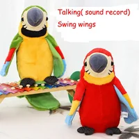 Electronic Pets Talking Parrot Toys  Funny Sound Record Plush  Christmas Gift for Kids Children 2