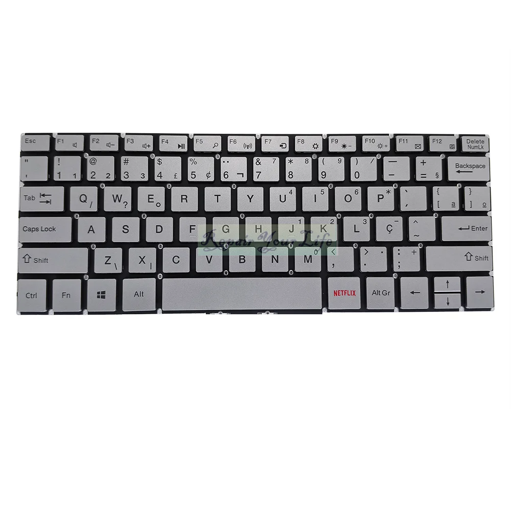Teclado para Notebook Multilaser Teclado para Notebook Português Teclado Português em M11w Prime Pc301 Pc302 Pc303 Abnt2 Pt-br