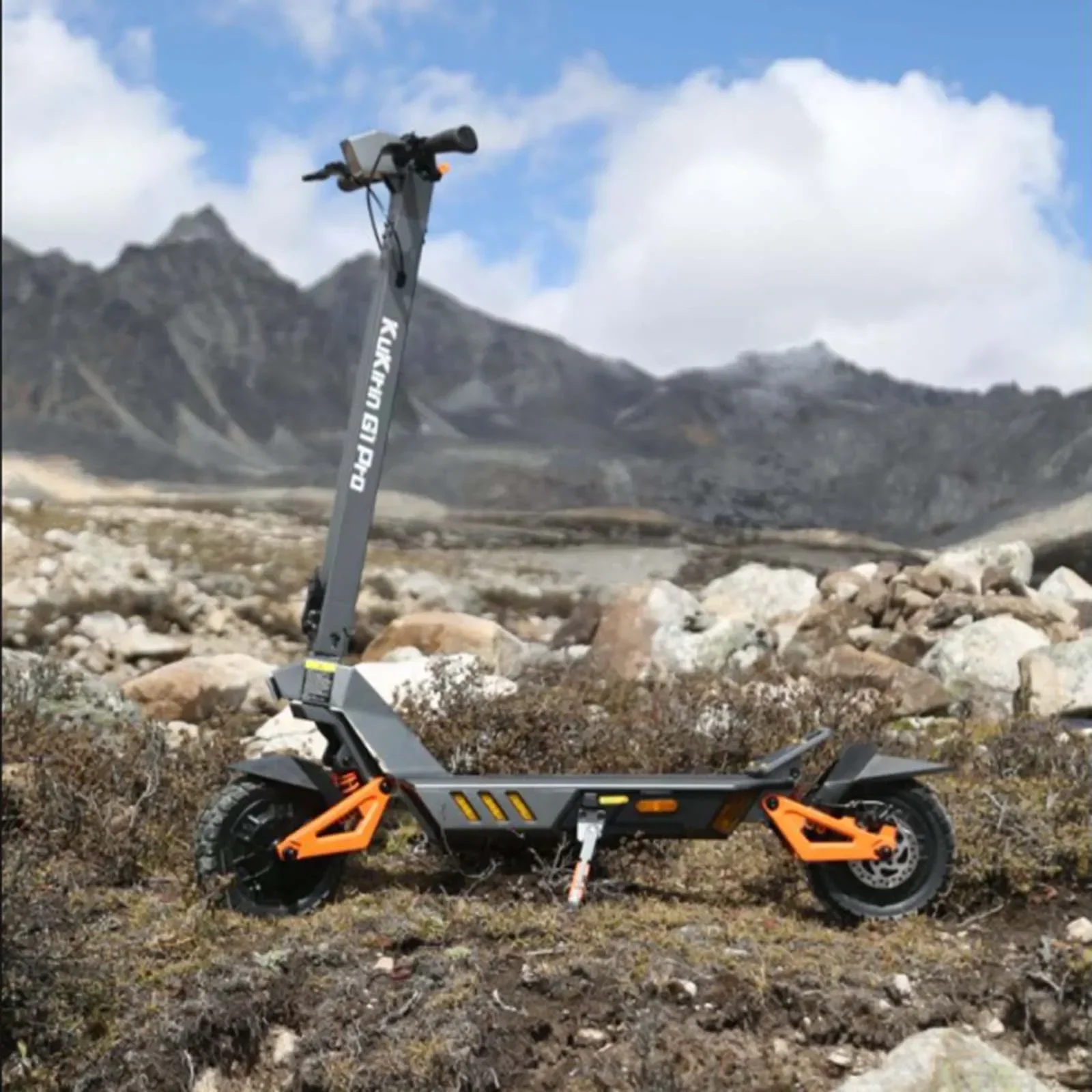 Adult Electric Scooter 48v 20ah max speed 55km/h 10 inch off-road tyres foldable escooter kukirin G1 pro peak 2200w dual motor