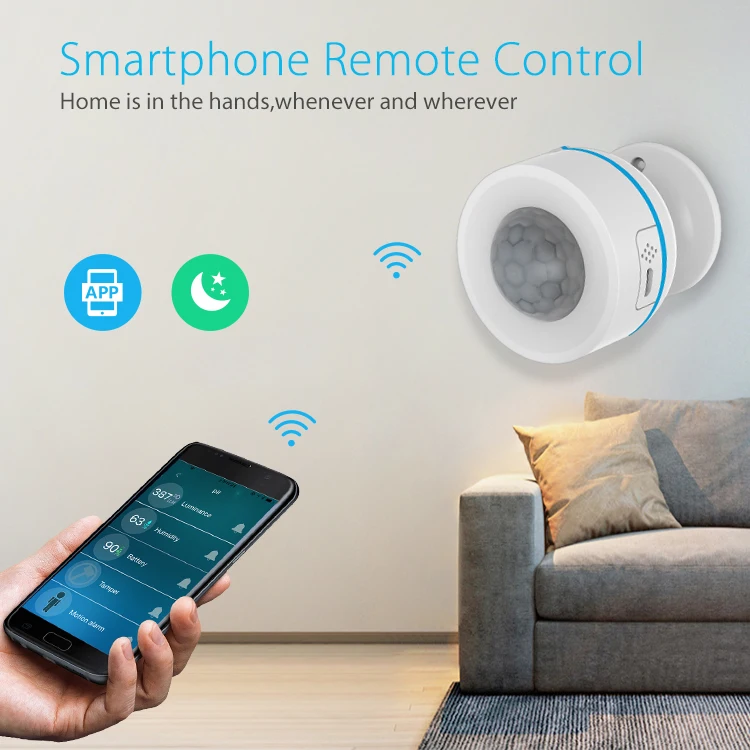 NEO Coolcam Z-Wave Plus 700series PIR Motion Detector With Temperature Humidity
