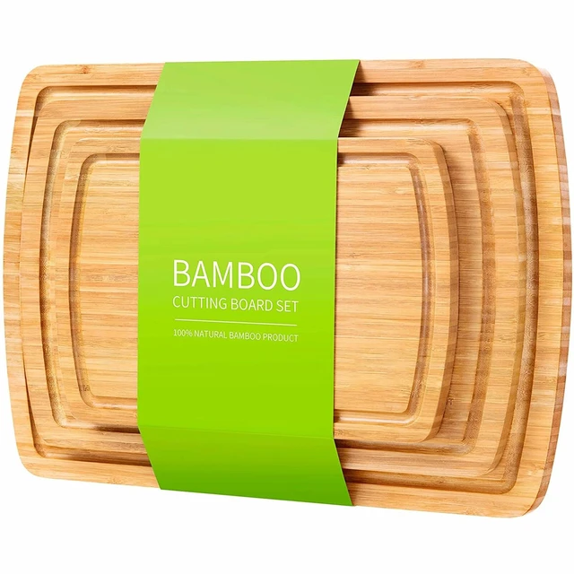 Bamboo Cutting Board Set  Chopping Blocks - Bamboo Cutting Board Set  Kitchen - Aliexpress