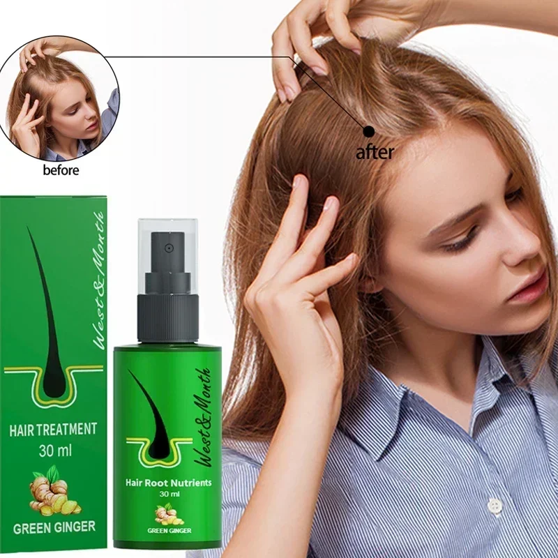 Herbal Hair Growth Products Men women Anti-alopecia Spray Care Scalp Treatment Prevent Hair Loss Essential Oil hair growth oil hair restoration products