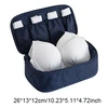 D Navy Bra Bag