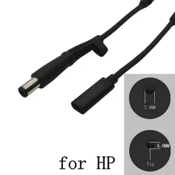 Versatile USB - C to DC Power Adapter Cable for HP Laptops - 65W Charging Solution